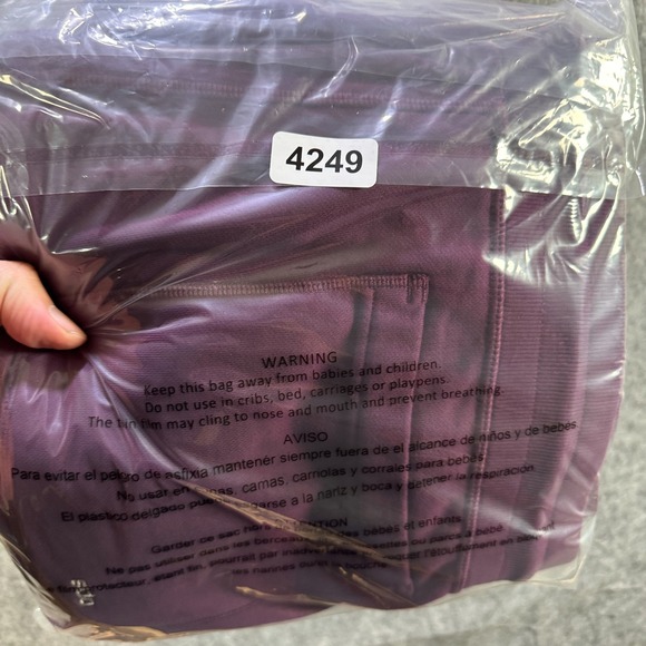 NEW Stio Jogger Whitebark French Terry Mens XL Deep Purple Cotton Sweatpants - Picture 10 of 10